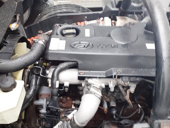 2014 Hyundai HD78, белый - вид 9