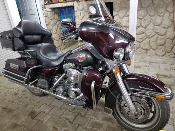 2004 Harley-Davidson Electra Glide, оранжевый, 900000 рублей - вид 16