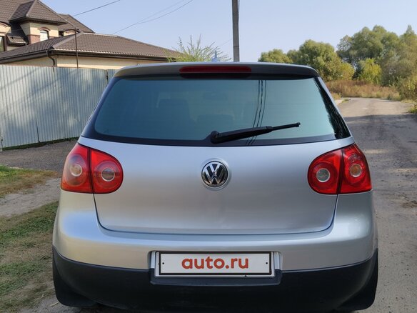 2004 Volkswagen Golf V, серебристый - вид 6