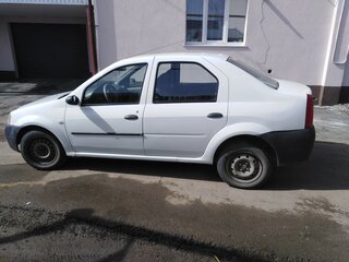 2006 Renault Logan I, белый, 365000 рублей, вид 3