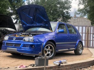 1993 Volkswagen Golf III, синий, 650000 рублей, вид 1