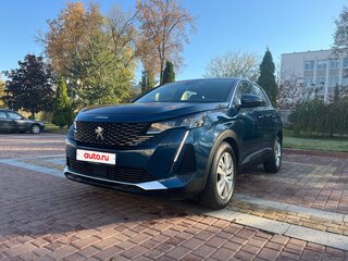 2021 Peugeot 3008 II Рестайлинг, синий, 1890000 рублей, вид 2