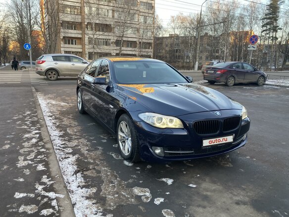 2012 BMW 5 серии 528i xDrive VI (F10/F11/F07), синий
