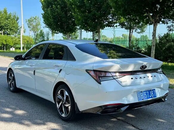 2022 Hyundai Elantra VII (CN7), белый - вид 5