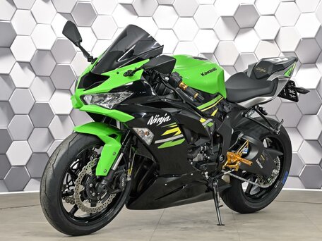 2020 Kawasaki ZX-6 Ninja, зелёный, 1099000 рублей, вид 2