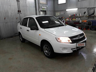 2013 Lada (ВАЗ) Granta I, белый, 600000 рублей, вид 2