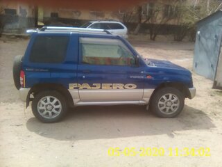 1998 Mitsubishi Pajero Mini I, синий, 350000 рублей, вид 4