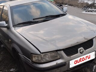 2007 Iran Khodro Samand, белый, 87000 рублей, вид 2