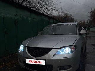 2008 Mazda 3 4-speed I (BK) Рестайлинг, серебристый, 695000 рублей, вид 1