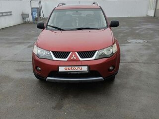 2007 Mitsubishi Outlander II, красный, 870000 рублей, вид 3