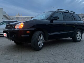 2003 Hyundai Santa Fe I, чёрный, 630000 рублей, вид 4