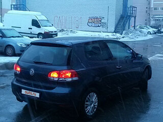 2011 Volkswagen Golf VI, синий, 319000 рублей, вид 2