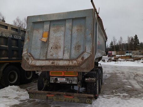 2012 Grunwald Полуприцеп самосвальный, серый, 1500000 рублей, вид 4