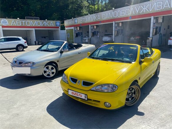 2000 Renault Megane I Рестайлинг, жёлтый - вид 4