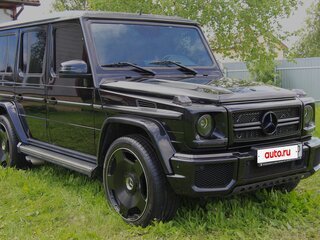 2013 Mercedes-Benz G-Класс AMG 63 AMG I (W463) Рестайлинг 2, чёрный, 5000000 рублей, вид 4
