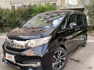 2016 Honda Stepwgn Spada V, чёрный, 2050000 рублей, вид 1