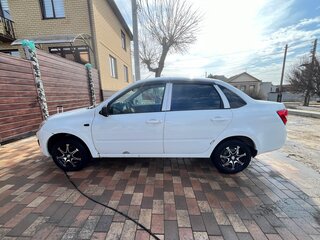 2014 Lada (ВАЗ) Granta I, белый, 490000 рублей, вид 5