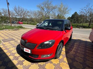 2014 Skoda Fabia II Рестайлинг, красный, 900000 рублей, вид 2