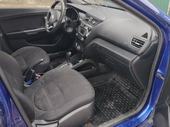 2012 Kia Rio III, синий, 700000 рублей - вид 9