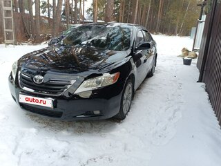 2008 Toyota Camry VI (XV40), чёрный, 1200000 рублей, вид 2