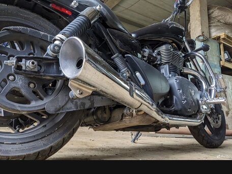 2010 Triumph Thunderbird Storm, чёрный, 850000 рублей, вид 5