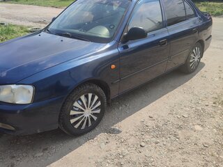 2008 Hyundai Accent ТагАЗ II, синий, 399999 рублей, вид 2