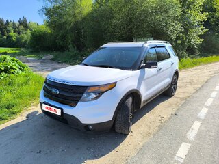 2013 Ford Explorer Sport V, белый, 1499000 рублей, вид 1