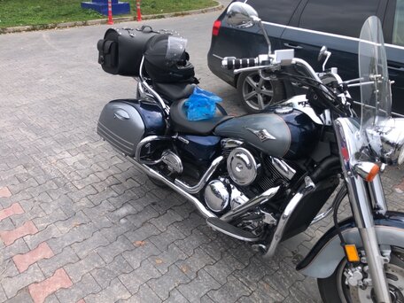 2008 Kawasaki VN1600 Vulcan, синий, 560000 рублей, вид 1