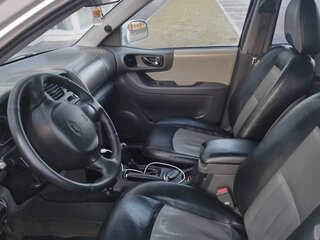 2005 Hyundai Santa Fe I, серебристый, 500000 рублей, вид 4