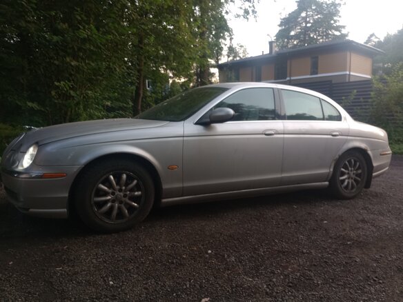 2003 Jaguar S-Type I, серебристый, 650000 рублей - вид 11