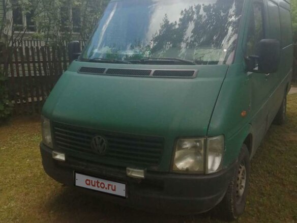 2001 Volkswagen LT, зелёный, 350000 рублей - вид 10