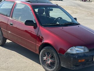1995 Suzuki Swift Japan II Рестайлинг, красный, 475000 рублей, вид 1
