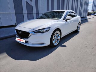 2016 Mazda 6 III (GJ) Рестайлинг, белый, 1450000 рублей, вид 1
