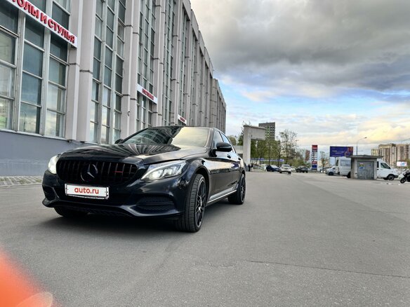 2014 Mercedes-Benz C-Класс 180 IV (W205), чёрный, 2050000 рублей - вид 2