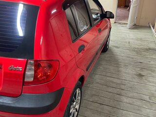 2005 Hyundai Getz I, красный, 670000 рублей, вид 5