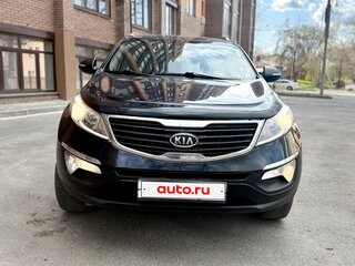 2012 Kia Sportage III, чёрный, 1050000 рублей, вид 2