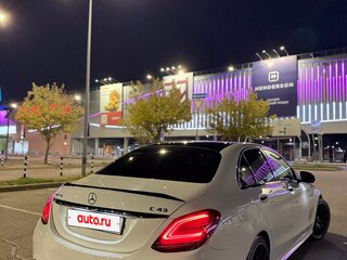 2019 Mercedes-Benz C-Класс AMG 43 AMG IV (W205) Рестайлинг, белый, 4000000 рублей, вид 2