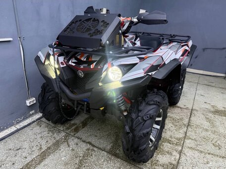 2015 Yamaha Grizzly 700, серебристый, 950000 рублей, вид 1