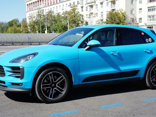 2019 Porsche Macan I Рестайлинг, голубой, 4200000 рублей, вид 1