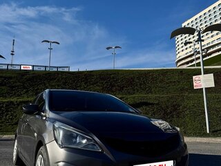 2014 Hyundai Solaris I Рестайлинг, серый, 930000 рублей, вид 4