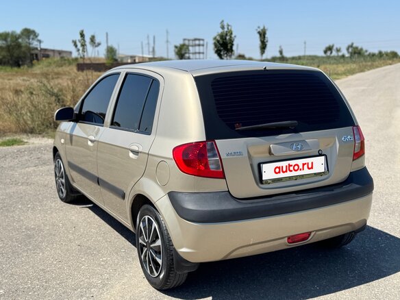2008 Hyundai Getz I Рестайлинг, бежевый, 600000 рублей - вид 6