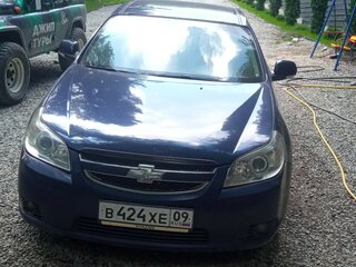 2009 Chevrolet Epica V250 Рестайлинг, синий, 350000 рублей, вид 2