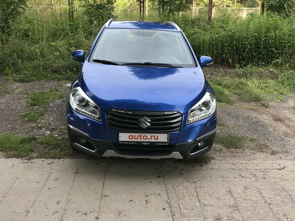 2014 Suzuki SX4 II (S-Cross), синий - вид 2