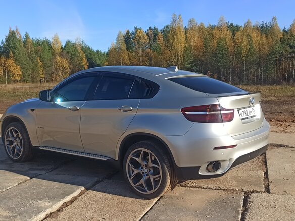 2008 BMW X6 30d I (E71), серебристый, 2080000 рублей - вид 10