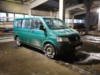 2006 Volkswagen Caravelle T5, зелёный, 1050000 рублей, вид 4
