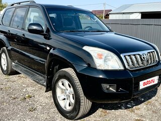 2006 Toyota Land Cruiser Prado 5-speed 120 Series, чёрный, 1530000 рублей, вид 3