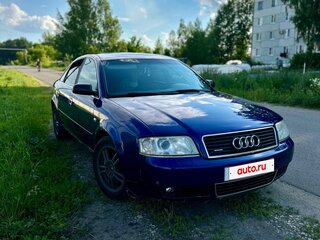2002 Audi A6 II (C5) Рестайлинг, синий, 410000 рублей, вид 2