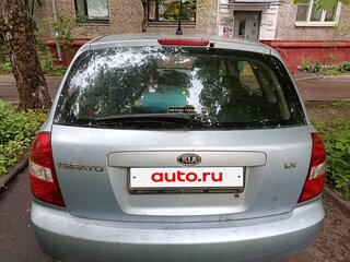 2006 Kia Cerato I, голубой, 550000 рублей, вид 4