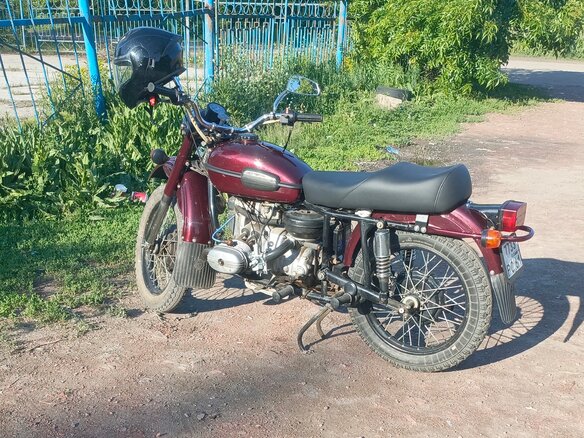 1993 Урал ИМЗ-8.103, красный, 300000 рублей - вид 7