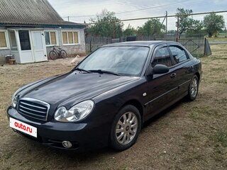 2007 Hyundai Sonata ТагАЗ IV (EF) Рестайлинг, чёрный, 615000 рублей, вид 1